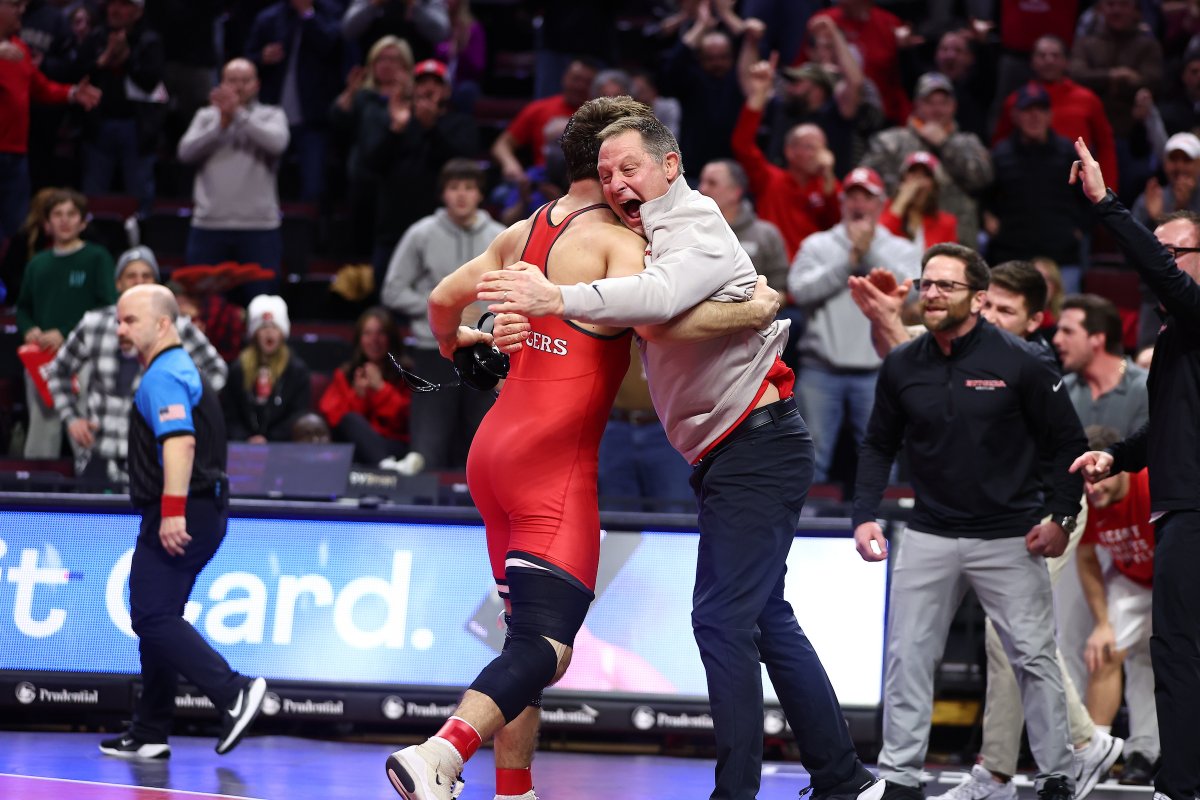 Our win over No. 6 Minnesota tonight is our biggest since we downed No. 7 Lehigh, 18-15, on Feb. 20, 2016.

That's our first win over a top-six opponent since defeating No. 4 Nebraska, 17-16, on Dec. 12, 2015.

#RelentlessPursuit | #GoRU