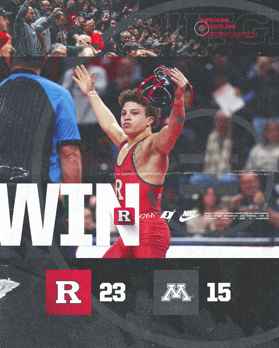 DOWN GOES NO. 6 MINNESOTA!

#RelentlessPursuit | #GoRU
