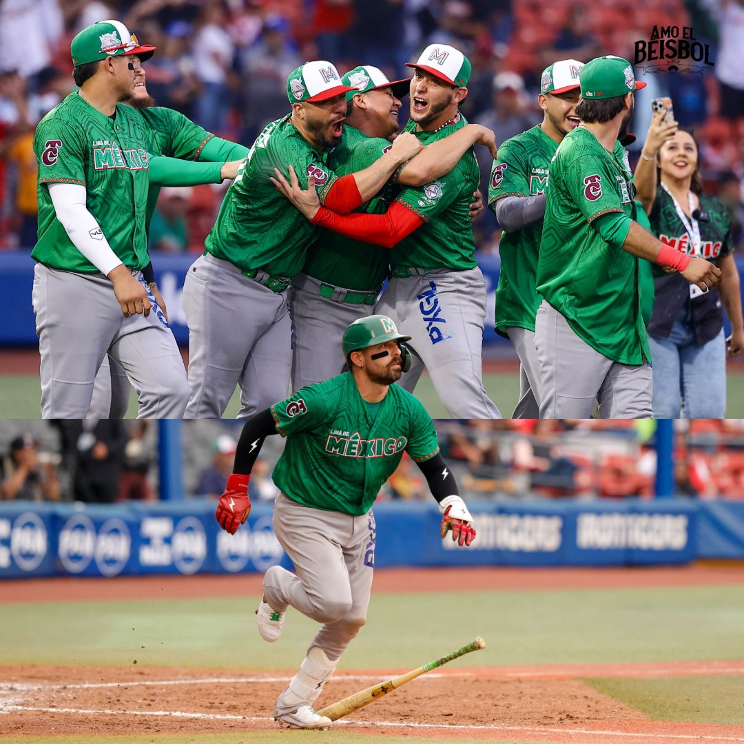 amoelbeisbol's tweet photo. ¡MÉXICO NO SE RAJA! 🇲🇽⚾🍅🟢
México Verde (Tomateros) vencieron a los favoritos República Dominicana (Leones de Escogido) para llevarse la Serie del Caribe.
Contra todo pronóstico los Tomateros no se rajo y saco el resultado instalándose en la final de la Serie del Caribe
#beis https://t.co/0yHVaARSWN