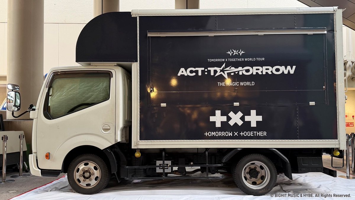 TOMORROW_X_TOGETHER ＜ACT:TOMORROW＞ The Magic World』キッチンカー