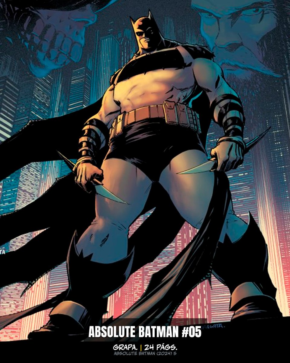 La fiesta terminó para Absolute Batman. Con sus amigos en peligro y un Bruce Wayne roto al límite, Black Mask exige algo impensable. El pasado con James Gordon regresa… y nada volverá a ser igual. 🦇💥