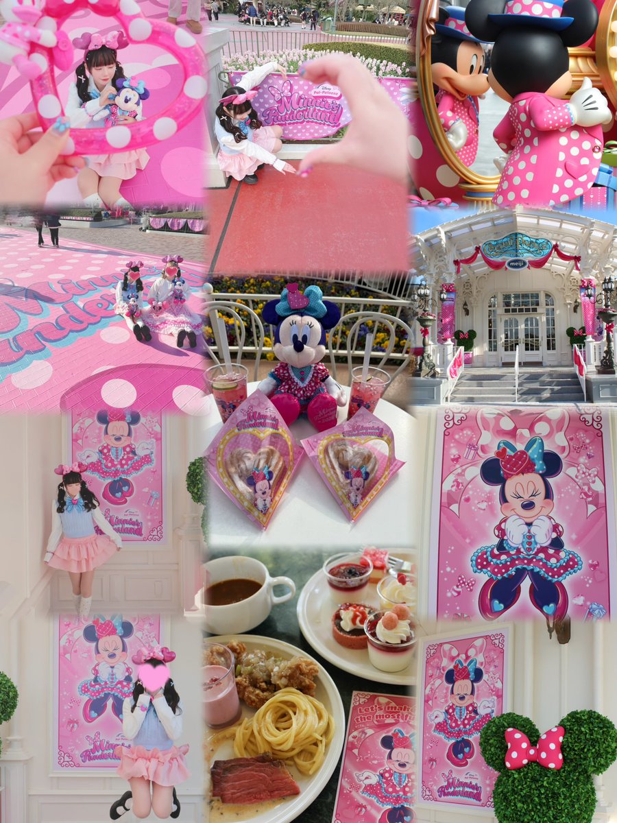 はーーーーいやっとまとめおわりました！！！！すごい枚数！！
今回も楽しかった🎀まとめてない写真もちまちま載せていくねん（>⩊<）クリパレもりもり食べてハートのシューも食べれたよ︎🫶