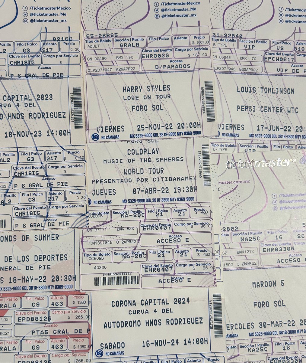 clauliz__28t91's tweet image. Por favor que vuelvan los boletos físicos para seguirlos coleccionando