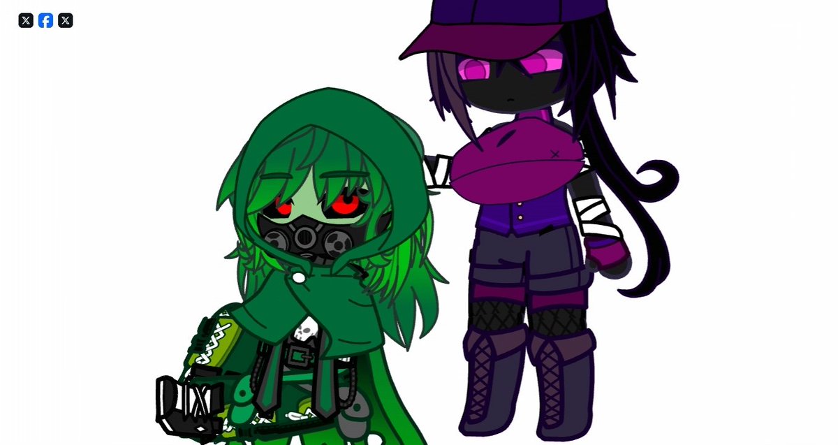 Creeper
No gender, hates cat, they are good friend with enderwoman