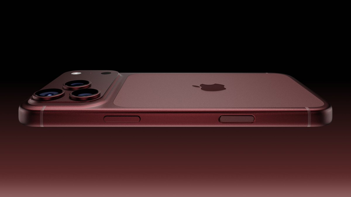 ld_vova's tweet image. Introducing iPhone 18 Pro in Burgundy

Concept | Based on leaks and rumors

#iPhone18Pro #iPhone18ProMax #iPhone18 #Apple