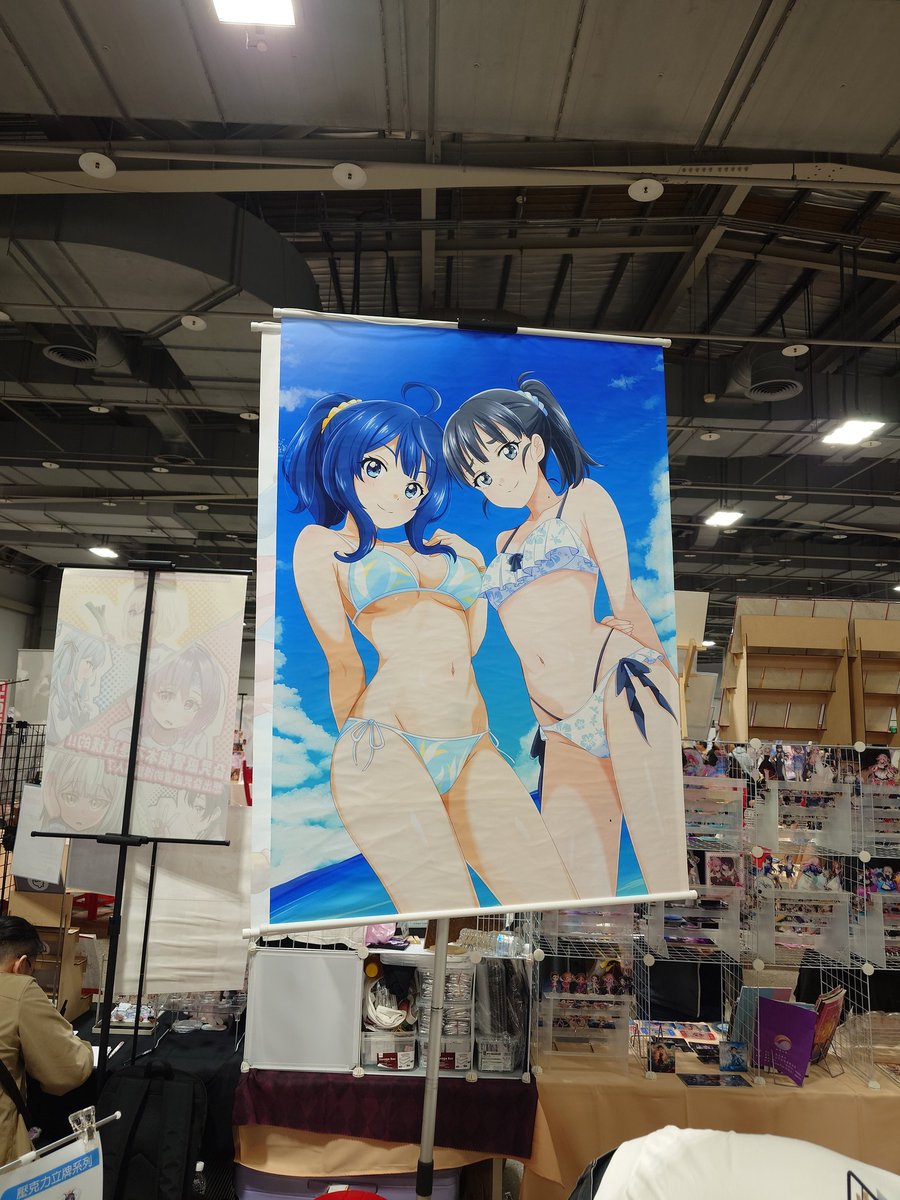 nanoha99001's tweet photo. FF46第二天，攤位佈置完成~
我們在T30，有空歡迎來攤位看看

#FF46 https://t.co/GA3jQmkvAC