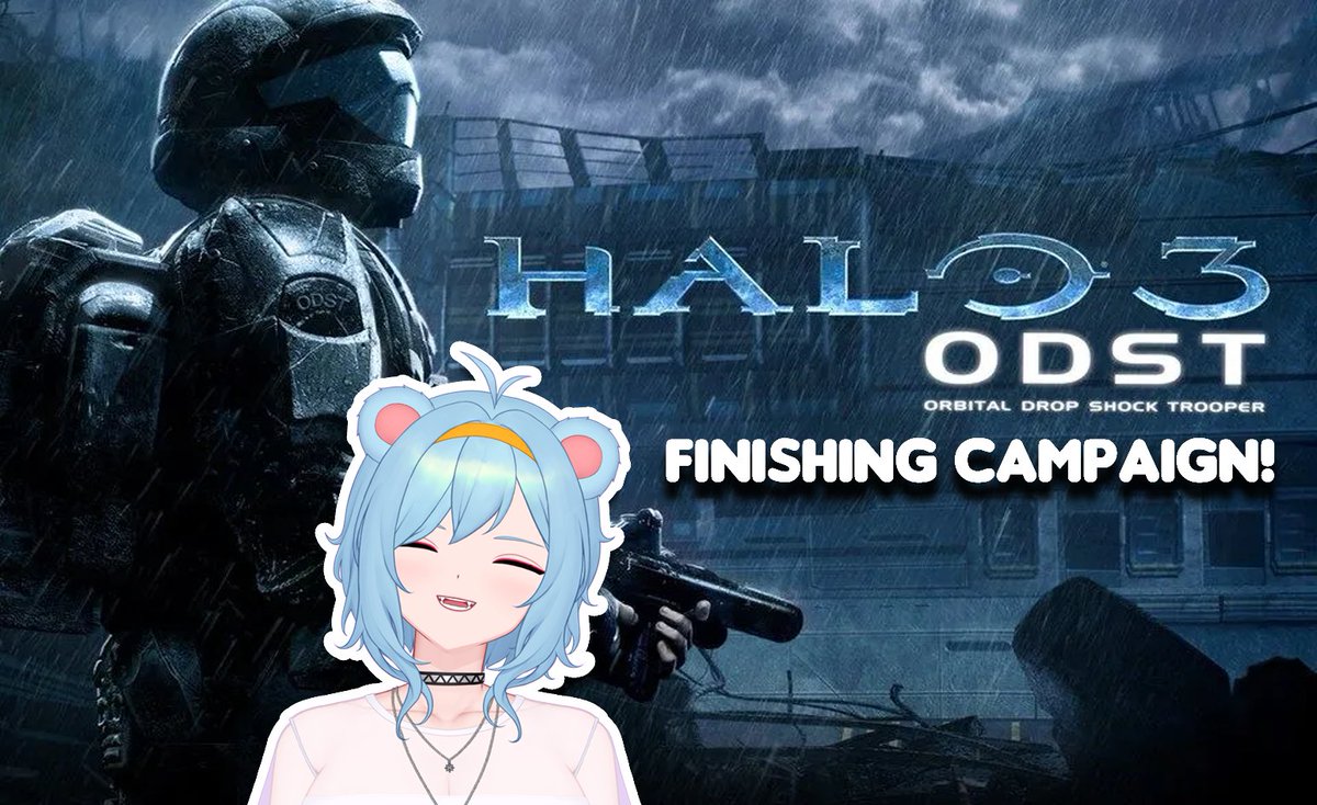 💙Live on the 🟣Site!
We're finishing the Halo 3: ODST Campaign today with <a href="/KiexTsuki/">KiexTsuki 🌮🇲🇽 Quemando puro cerebro</a> <a href="/sfPolo_/">Polo 🎞️</a> <a href="/shadedwil/">shadedwil</a> 

Then Minecraft All the Mons Community Server Progression! (Pokemon Levelling and Decorating Base)

Come hangout and chill ~