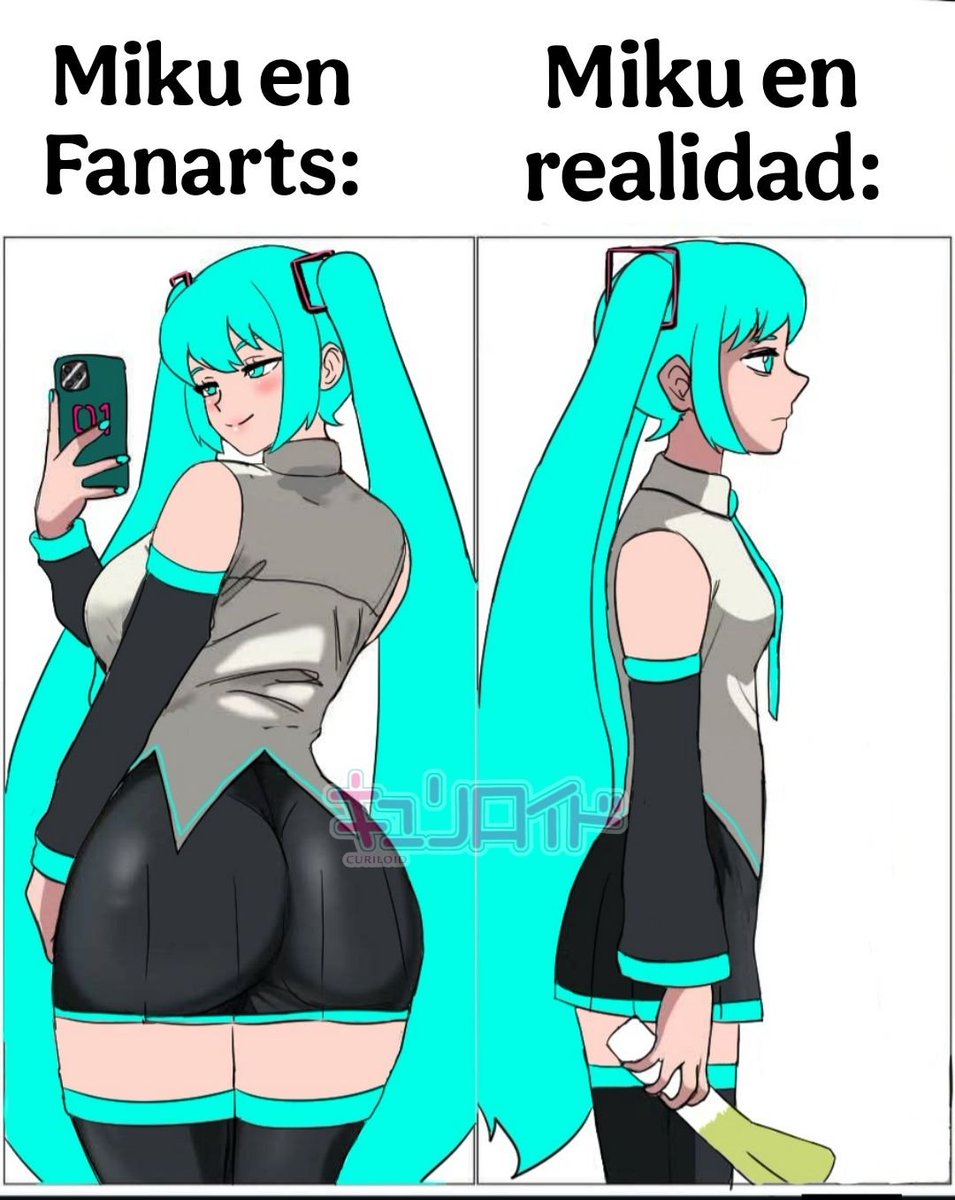 Se ve mucho de eso aca eh
Curi hecho por Michigan Parker
#VOCALOID #HatsuneMiku #初音ミク #CuriVocaloid