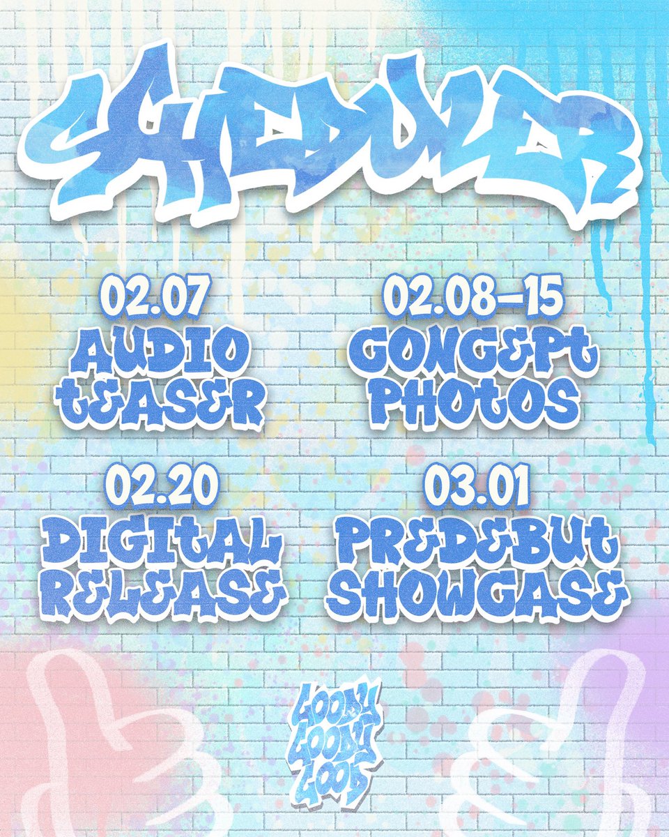 [🗓️] NXT PREDEBUT SCHEDULER

Handa ka na ba para sa isang Goody Goody Good month? 😉

Mark your calendars because we're on our way to the top! ⭐️ 

Register Here:

🔗 tinyurl.com/NXTPreDebutReg

#NXT #NXTPreDebut #GoodyGoodyGood