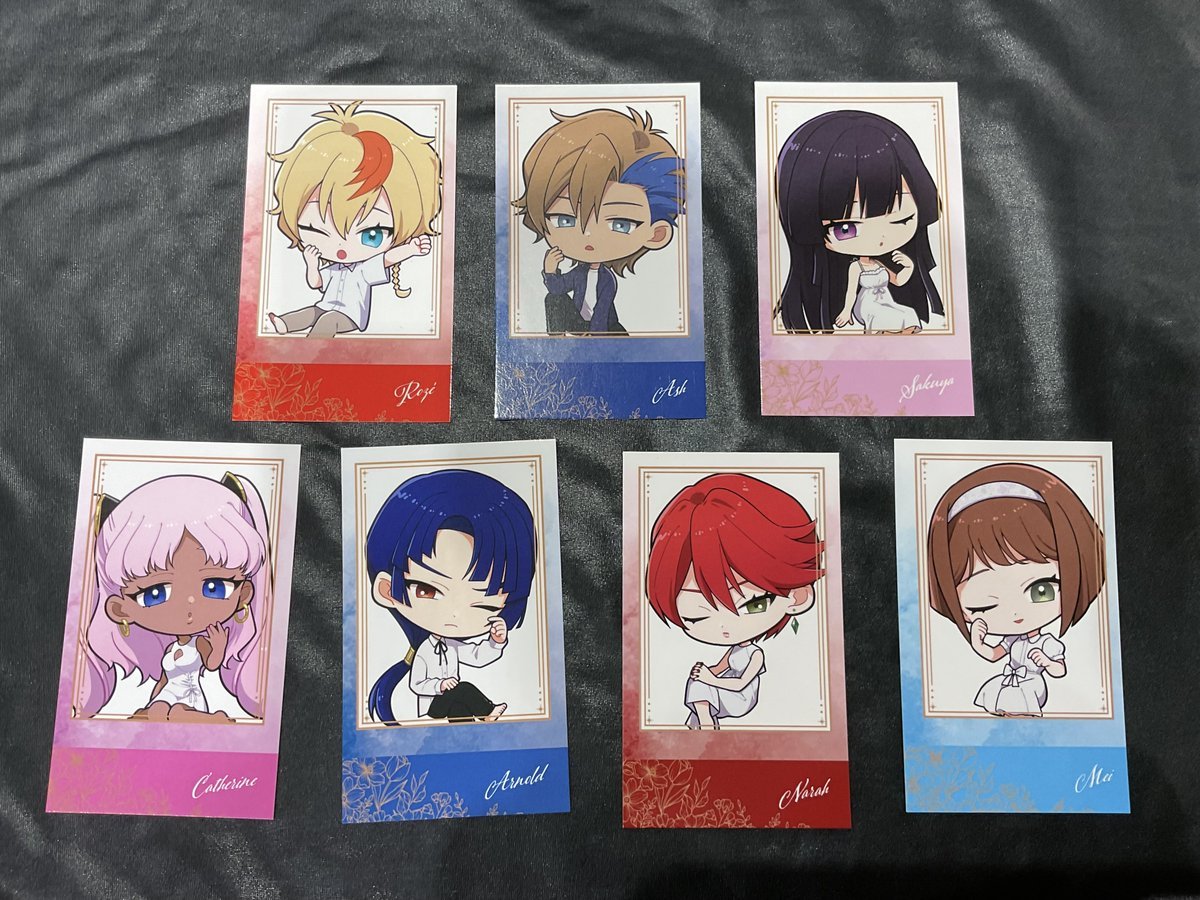 コードギアス 奪還のロゼ】 ミニイラストカードセット デフォルメver