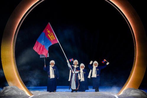 elbegdorj's tweet photo. ✨Team Mongolia. Truly iconic. This is what national pride looks like. Elegance stitched with tradition, pride woven into every detail. This outfit isn’t just sportswear — it’s history, identity, and spirit on the world stage🌏🇲🇳 https://t.co/p5qoh5DIhf