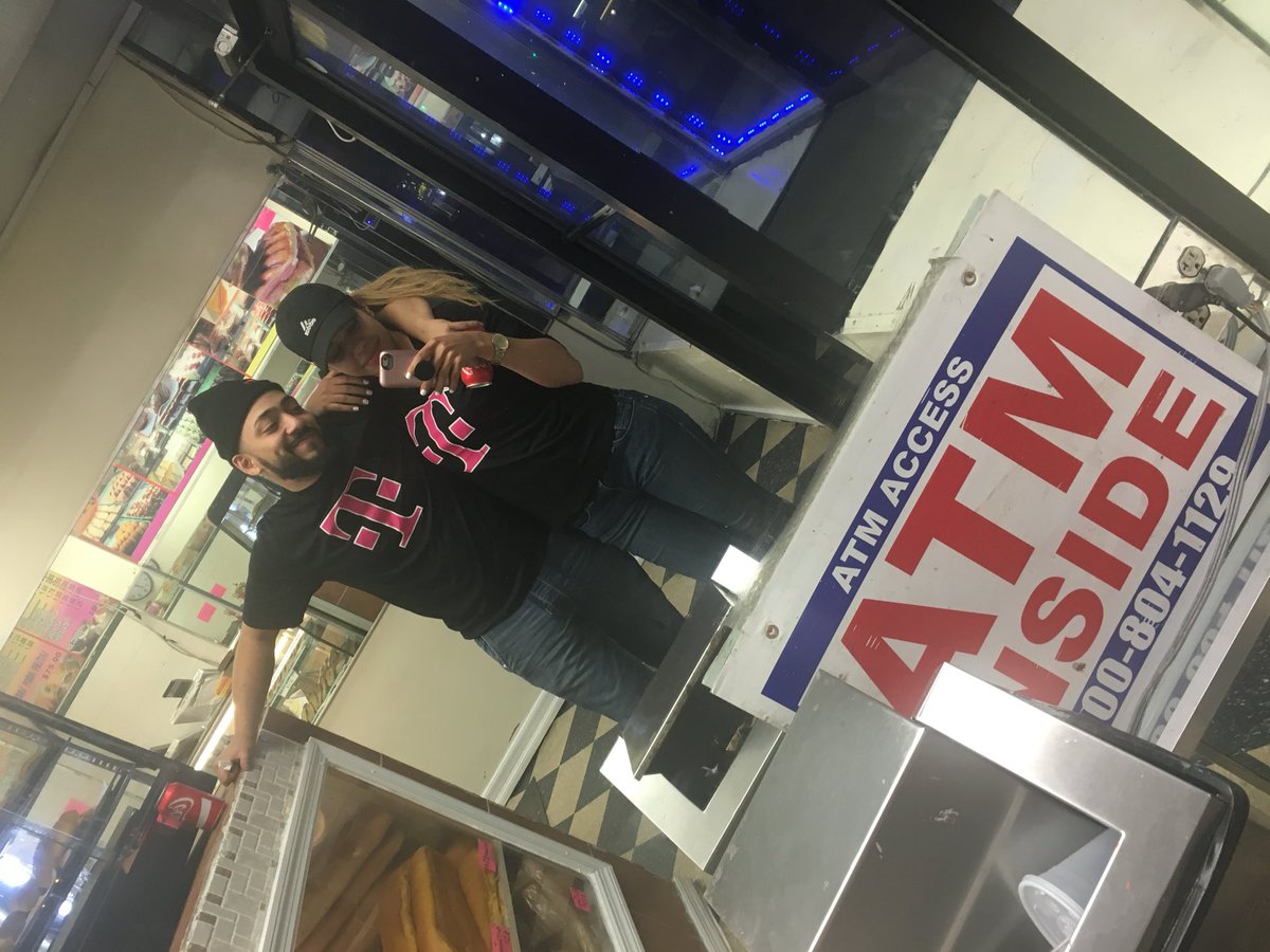 LuquilloX's tweet photo. @TMobile I doubt you’ll respond but my Fiancé and I met at in T-Mobile back in 2016 when @JohnLegere was absolutely revolutionizing the mobile industry! What do you think if we put T-mobile audio guest book ? Too much? Peep the IPhone 6! https://t.co/7hyjiQoJOl