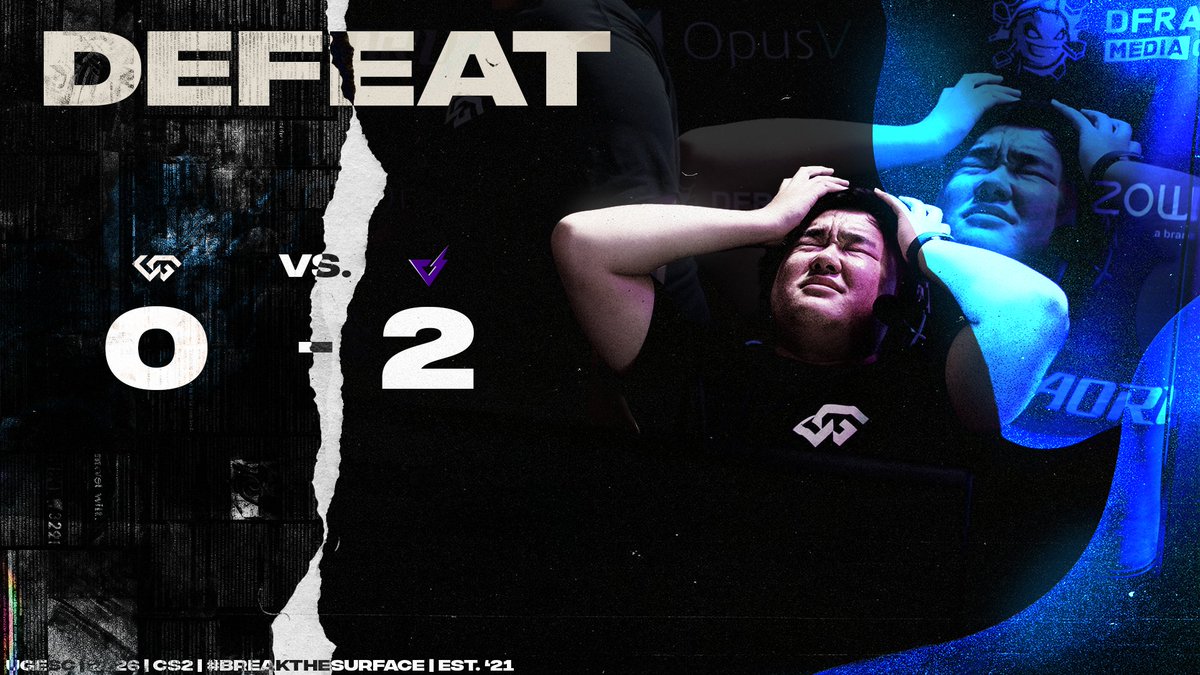 UG_ESC's tweet photo. [#UGCS] 

Just bruhhhhhh. 

🗺️Overpass: 3 ❌ 13
🗺️Nuke: 6 ❌ 13

Time to pluck some @RoosterCS in the lower bracket.
Back at 3:30PM AEDT.

#BTS // @dfragtv // #SFTU https://t.co/cs2qL2HjSI