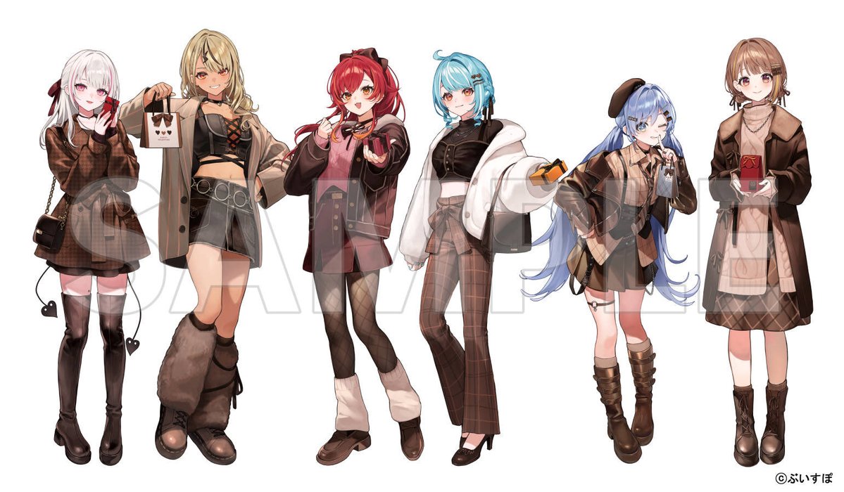 【お知らせ】

この度『ぶいすぽっ！バレンタイン2026』にて

空澄セナさん・神成きゅぴさん・猫汰つなさん・白波らむねさん・夜乃くろむさん・千燈ゆうひさんのビジュアルを担当させていただきました
よろしくお願いいたします！