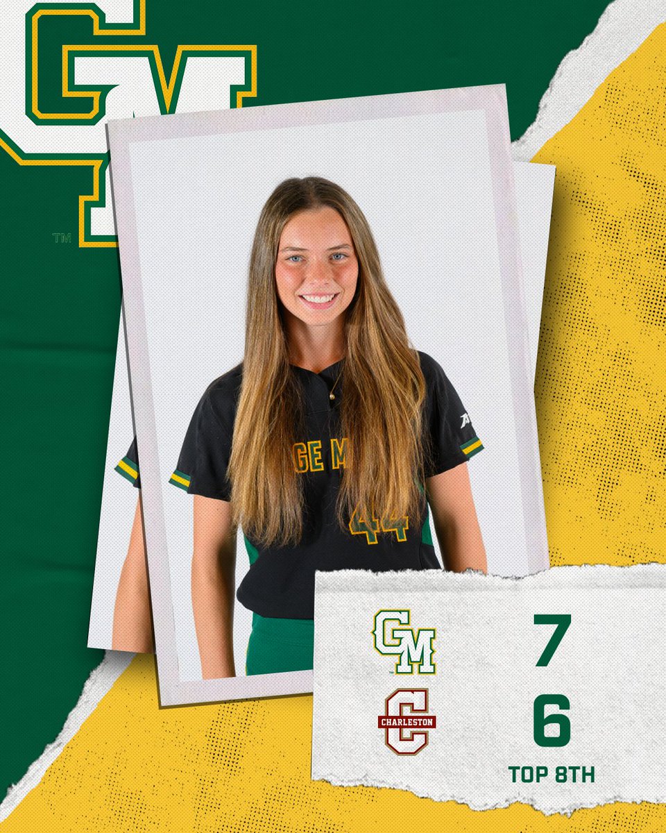 MasonSoftball's tweet photo. Top 8th | Maddie Lemasters with an RBI sac fly to center to put the Patriots ahead! https://t.co/Cl62xTEsXL