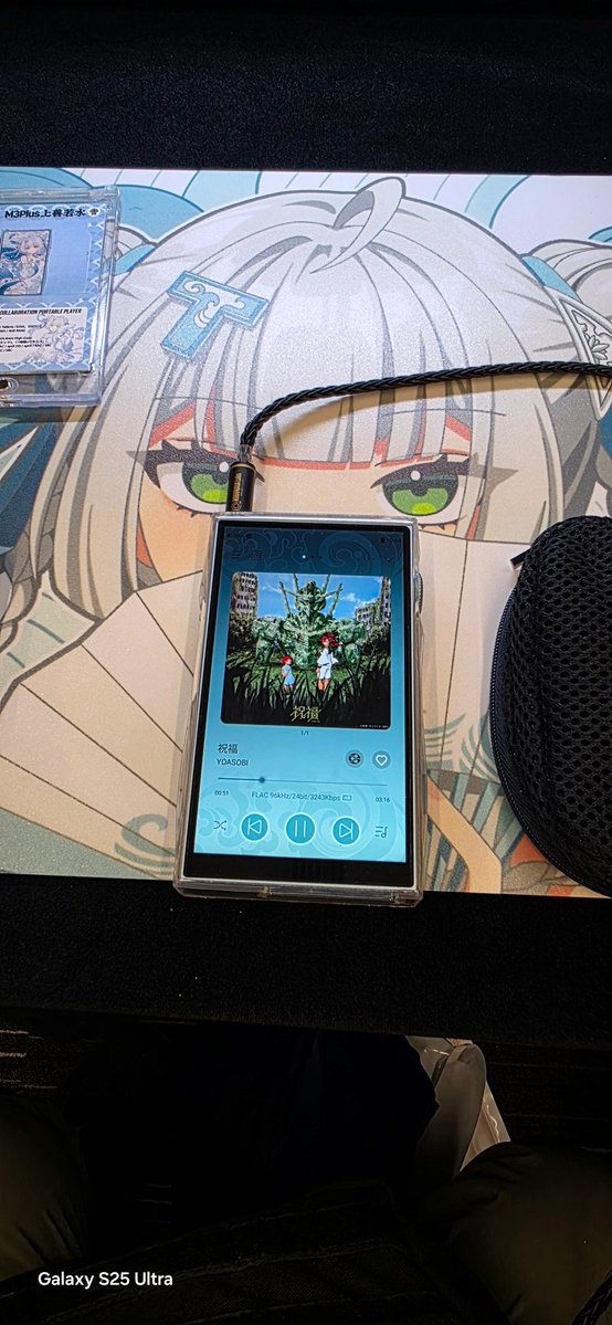 #ヘッドフォン祭
SHANLING M3 PLUS ASANO TANCH Limitedアリエク限定の販売でしたが3月頃に日本でも販売予定との事です
本体も小さく音も良いので売れそうですぬ😊