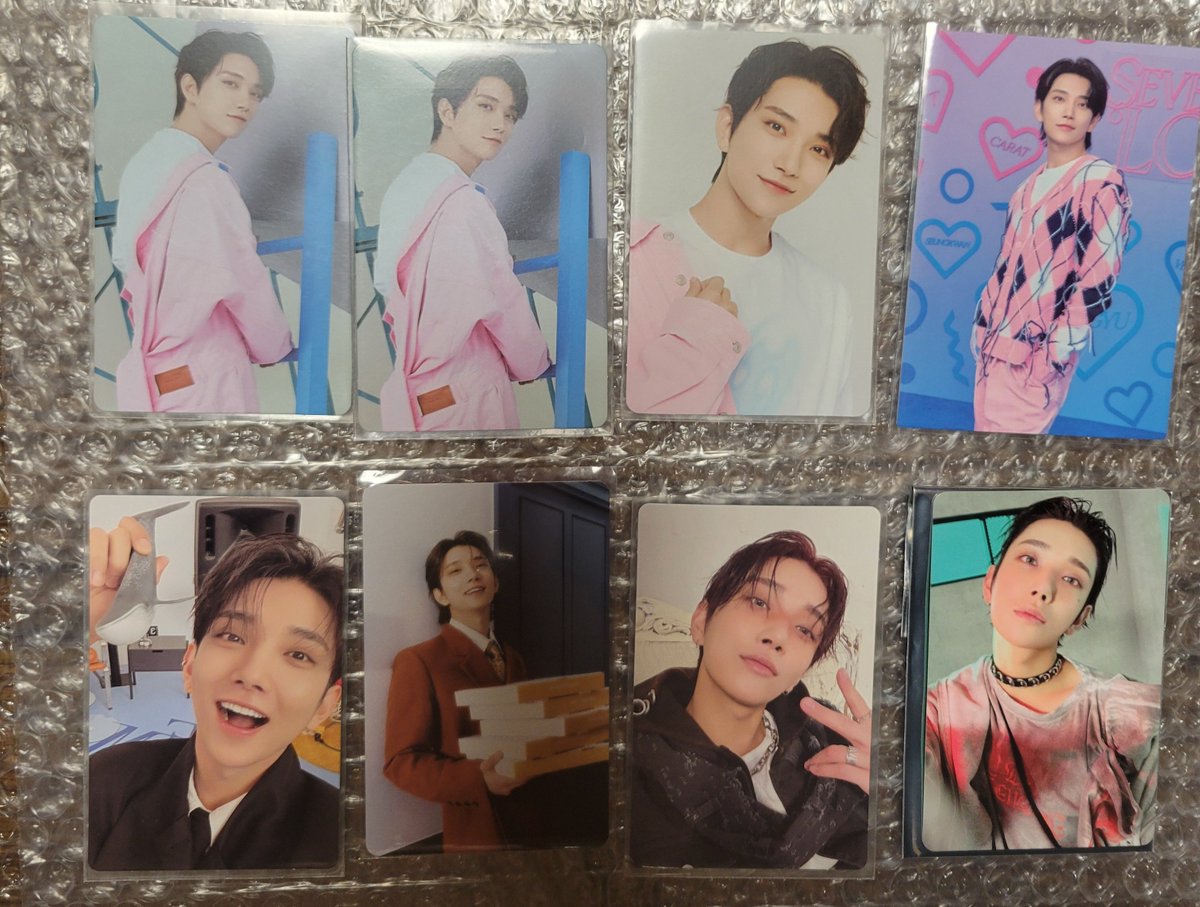 SEVENTEEN セブチ 交換 過去トレカ 譲 スンチョル ジョンハン