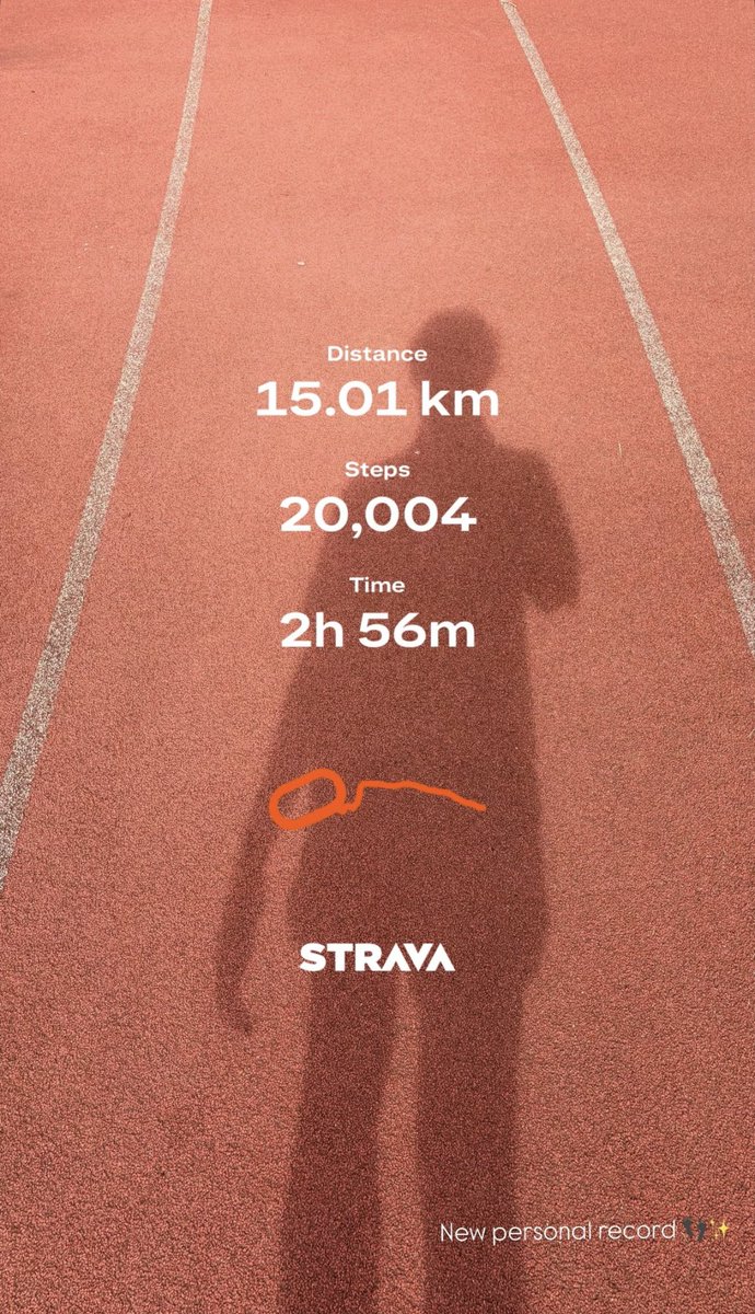 sofboui's tweet photo. New personal record 👣✨ https://t.co/fNZpykJmde