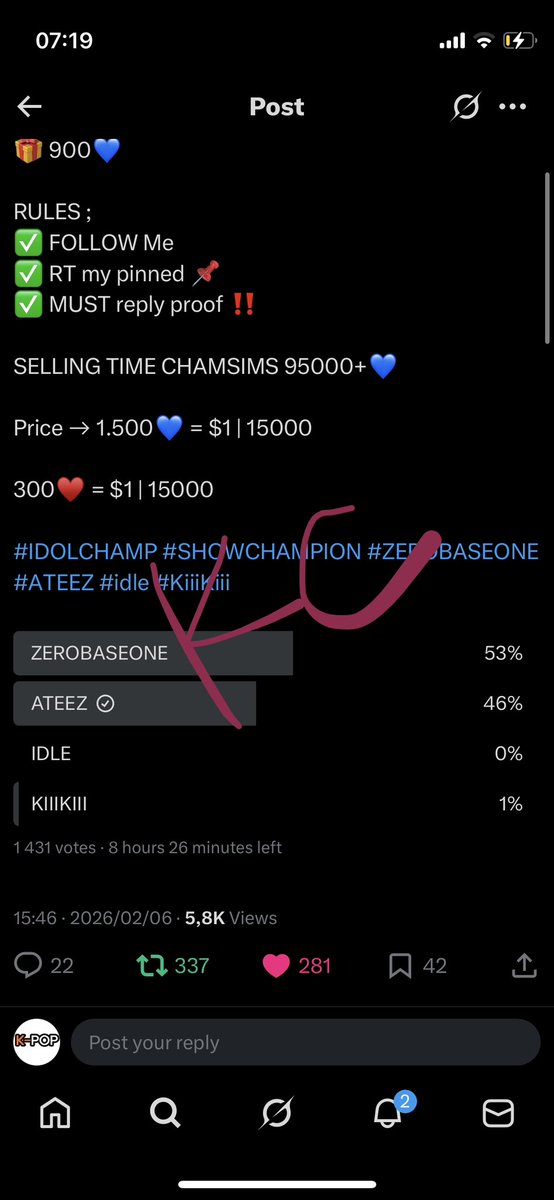 Kpop Chartz tweet media