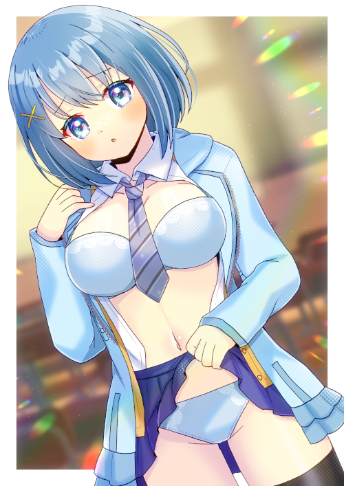 「玉ねぎ永沢さんのOC、イチカちゃんを描かせて頂きました! リクエスト有難う御座い」|ヒヨヨ@skeb募集中のイラスト