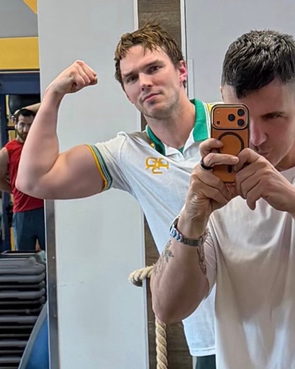 David Corenswet e Nicholas Hoult treinando para retornarem em #ManOfTomorrow 

Como Superman e Lex Luthor
