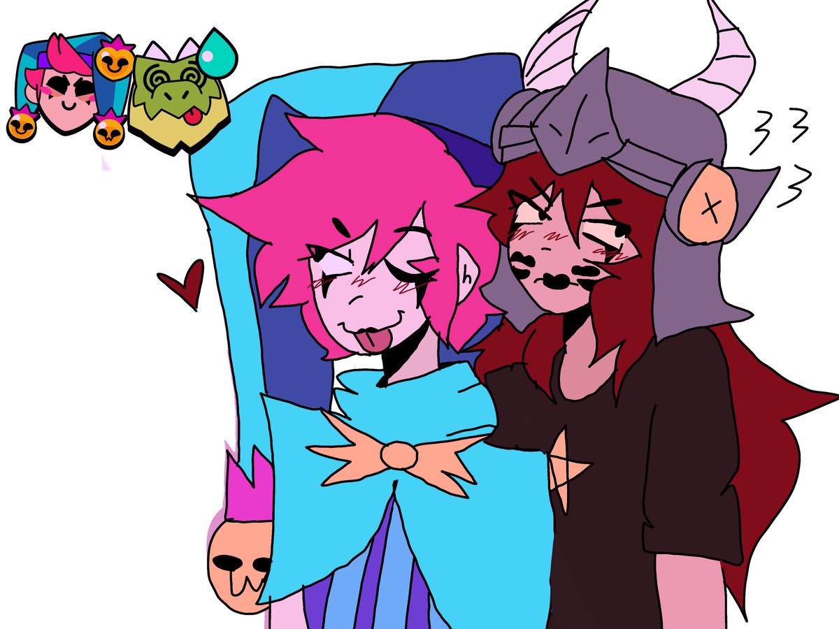 ThisIsLumin's tweet image. Im honest when i say this
I LOVE THESE TWO
IDK WHY I JUST LOVE THEM, THEY ARE PERFECT TOGETHER AHHHHHHHHHHH
(participe en un concurso/torneo de ships en un servidor de discord y los deje en top 149 no se como x3)