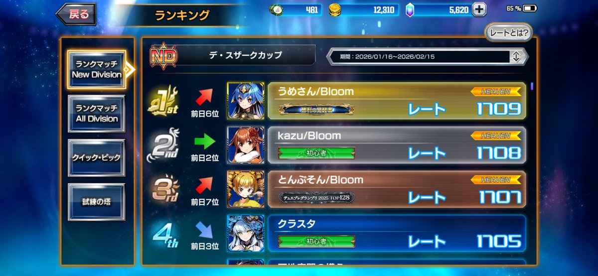 デュエプレチーム「Bloom」　公式 tweet media