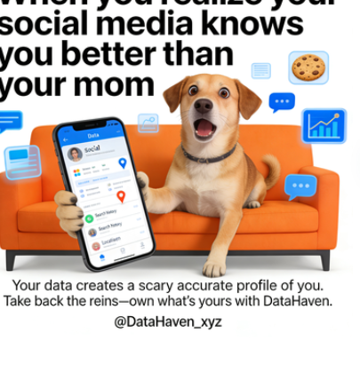 _flavioraimundo's tweet photo. Big Tech: "Trust us with your data." Me: No thanks, I'll use math and crypto instead. DataHaven Testnet lets you store files decentrally—easy, free, verifiable. Who's with me? @DataHaven_xyz https://t.co/ld2cQnrlmb