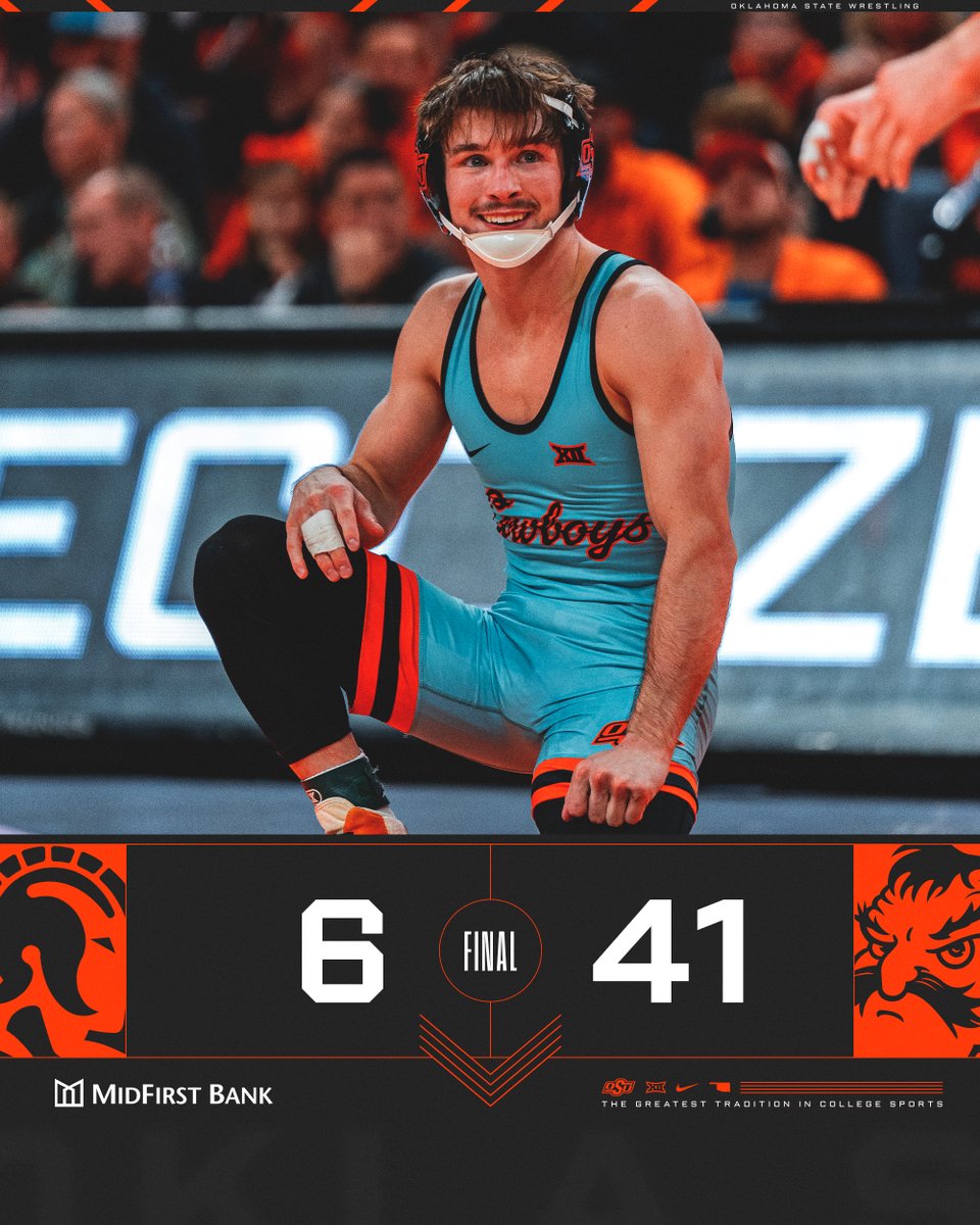 Senior Day Dominance.

#GoPokes