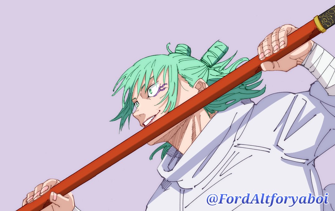 Kashimo recolored with his anime palette #JujutsuKaisen #呪術廻戦