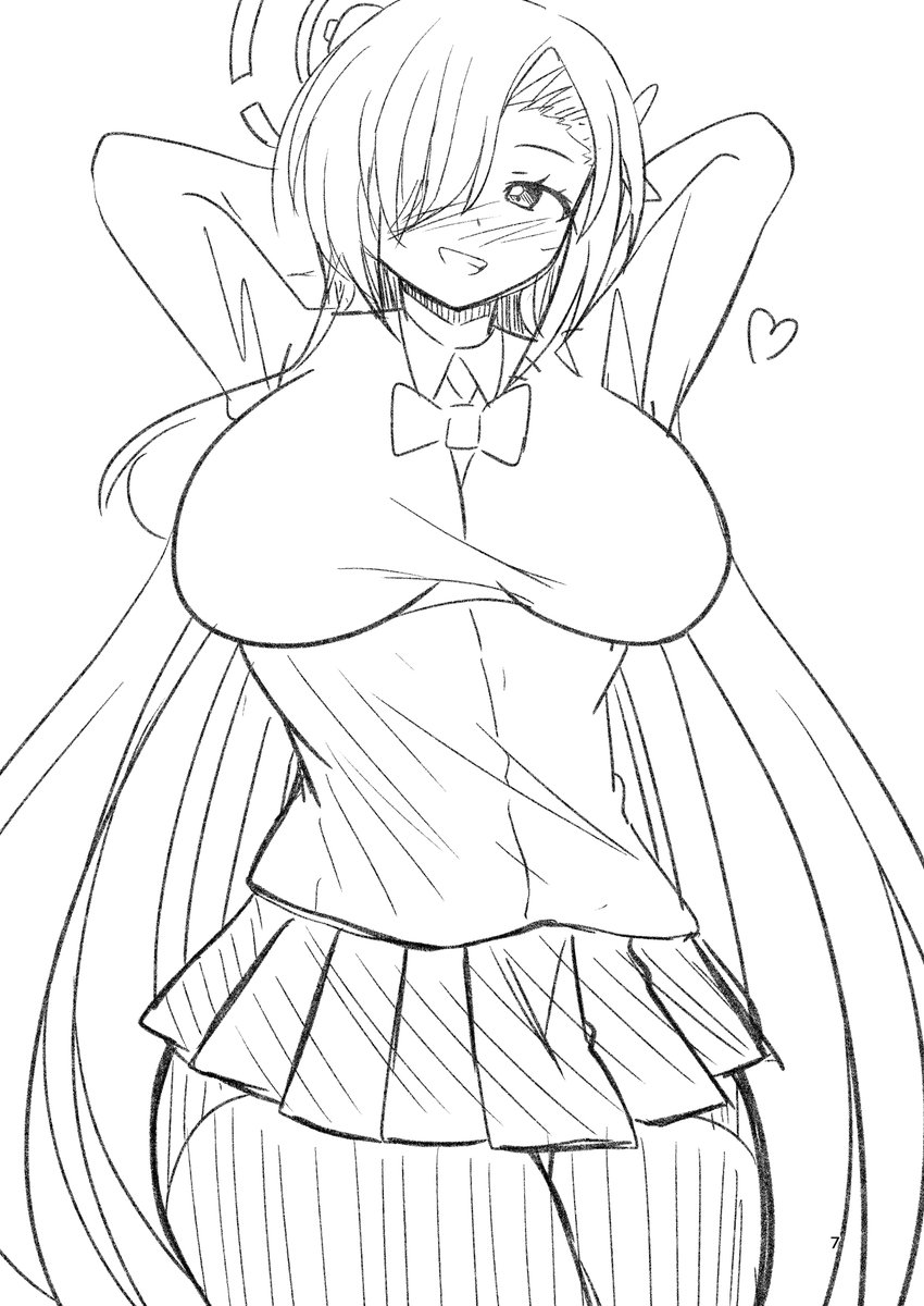 5分アスナちゃん
#朝めびわ絵 #ブルアカ 