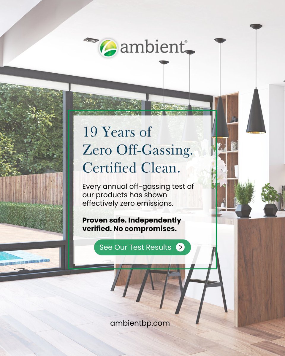 Ambient™ Building Products tweet media