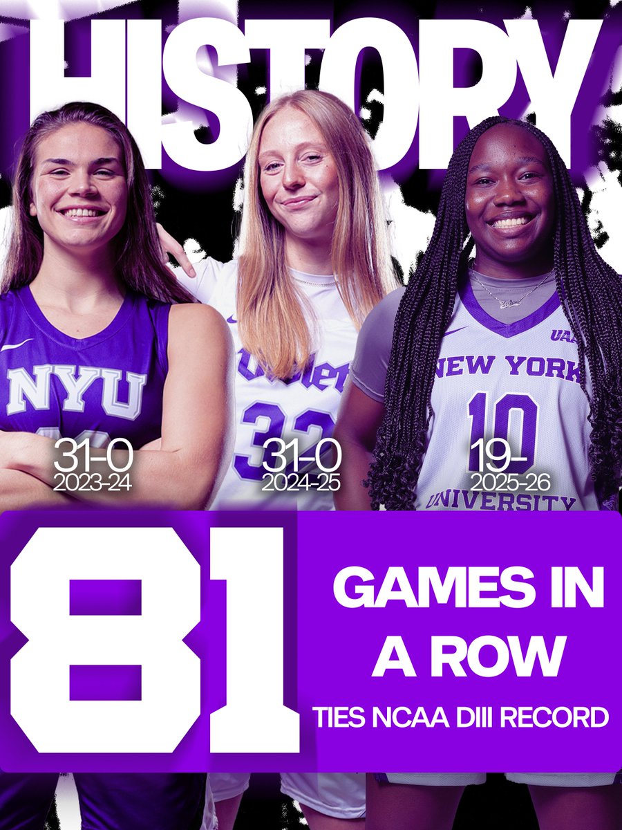 NYU Athletics tweet media