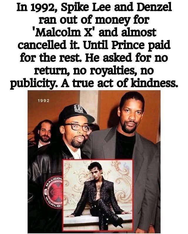 PRINCE WAS A SPECIAL GUY! 💓