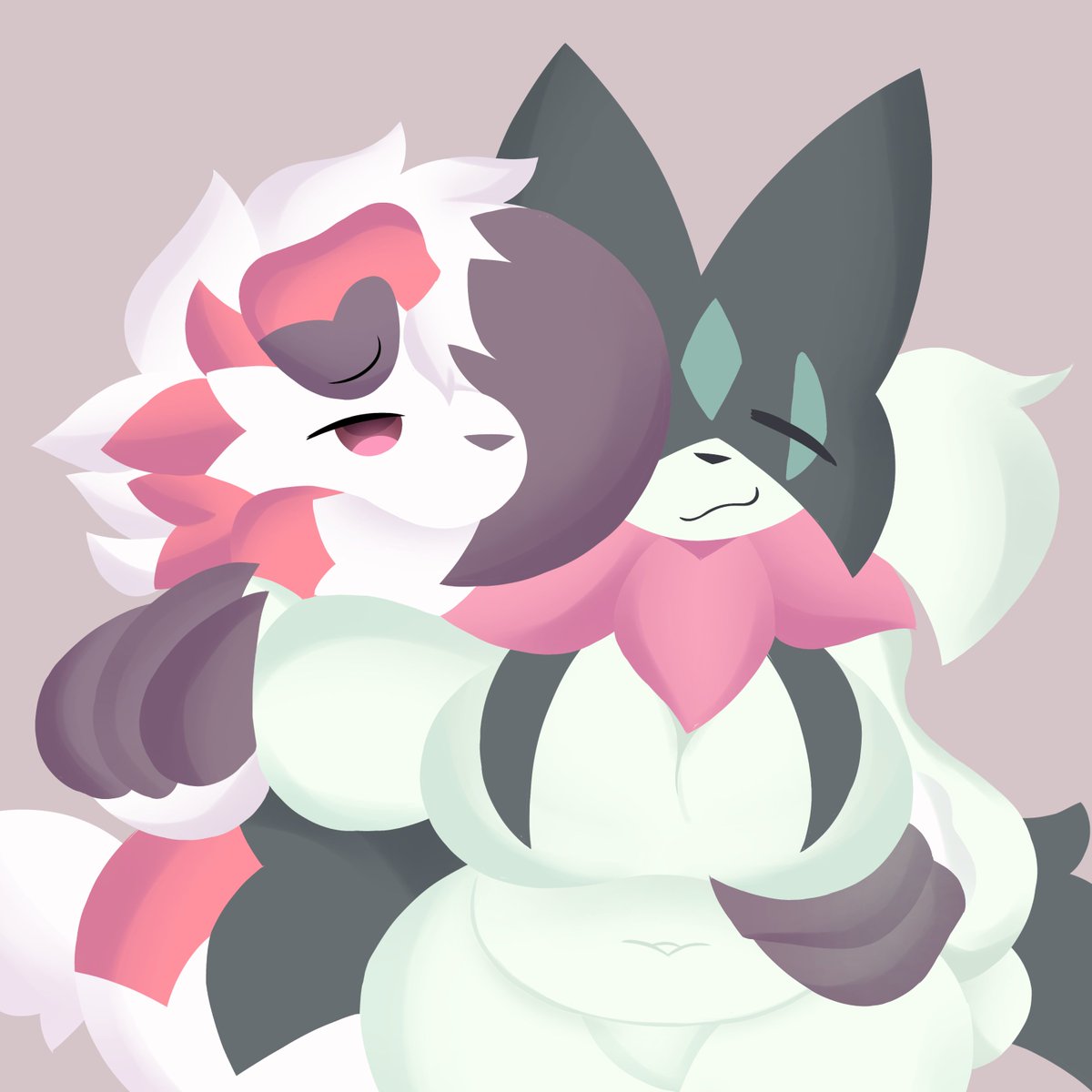 They make a very cute couple