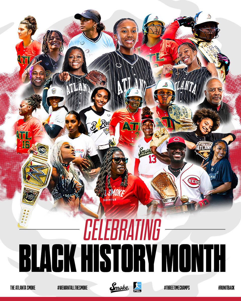 Celebrating Black History this month and EVERY month❤️🖤💚

We are proud to honor the athletes and leaders whose contributions have shaped and continue to shape our sport, our community, and the culture, both on and off the field.

#BlackHistoryMonth || #AllTheSmoke 💨