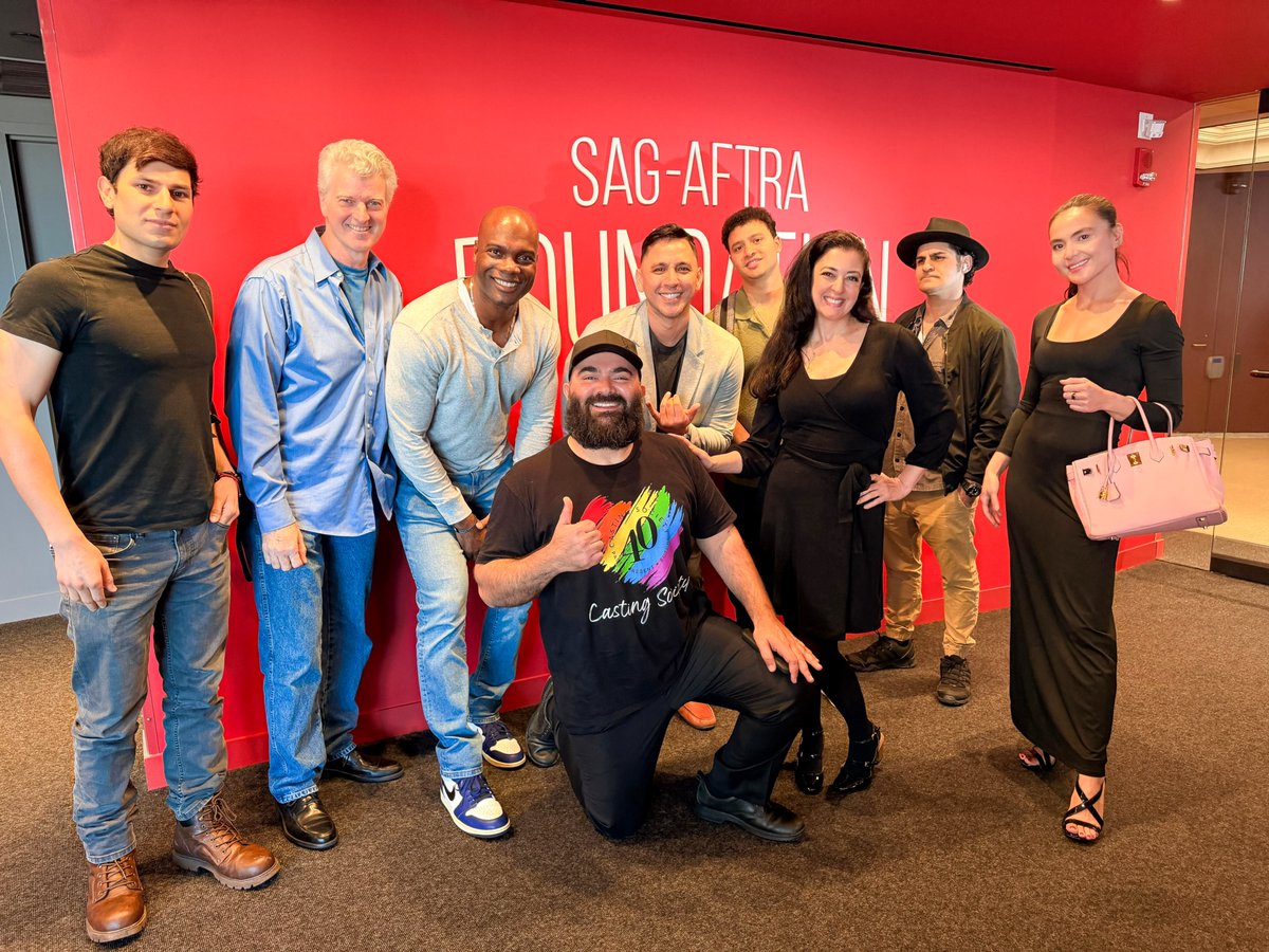 I had the honor of teaching Casting Access at the SAG-AFTRA Foundation.
Huge respect to every actor who showed up and did the work focused, brave, generous, and locked in. That’s how careers move.

Thank you to the SAG-AFTRA Foundation team for the invitation and for creating a