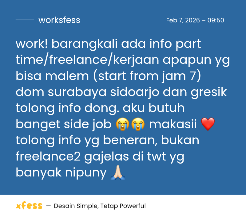 WORK tweet media