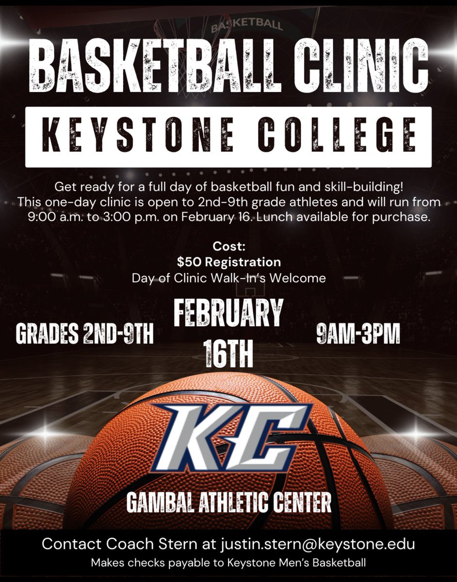 Keystone College Men’s Basketball tweet media