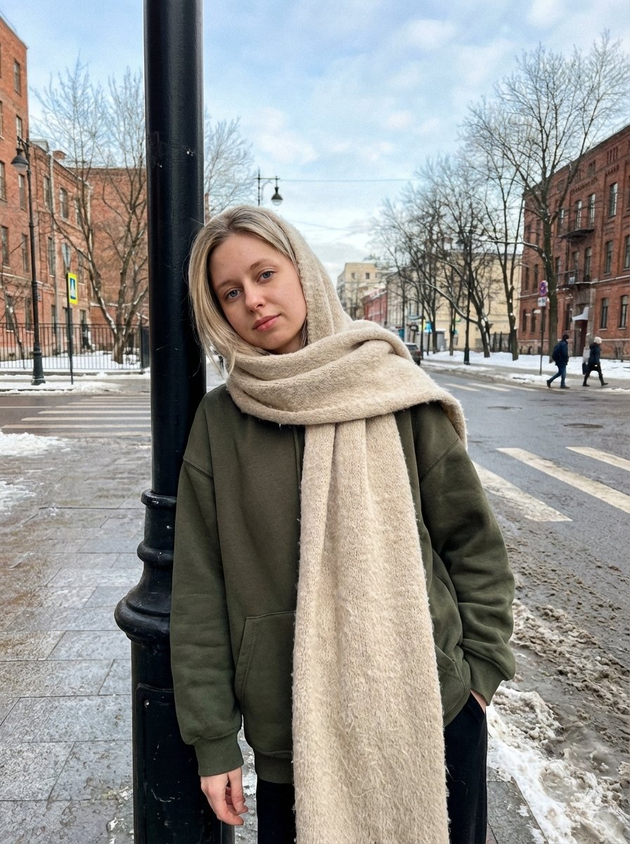 Ultra-Realistic Street Photo with Specific Subject Preservation — example 2