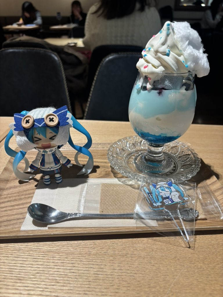 _ken_miku's tweet photo. ふくろうちゃん美味しかったです🦉 https://t.co/Eq0aOpRLM3