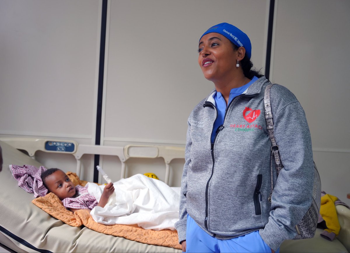 This is what happiness through impact looks like👇

🎯 A doctor. A Mother and A child <a href="/drmerid/">Obsinet Merid, MD</a> 

A life saved—because you cared <a href="/HeartAEthiopia/">Heart Attack Ethiopia, Inc.</a> 

zeffy.com/en-US/donation…

#HeartAttackEthiopia #Ethiopia #Mission5 #StrongerTogether