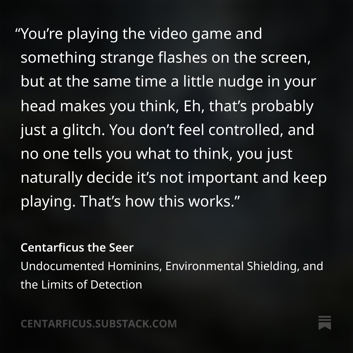 centarficus's tweet photo. 🧬Undocumented Hominins, Environmental Shielding, and the Limits of Detection: Elements of Managed Contact
via #MondayBlogs
👓Read more: https://t.co/BfdgyLzdNp
#substack #ufotwitter #paraX https://t.co/OweQxBqQRX