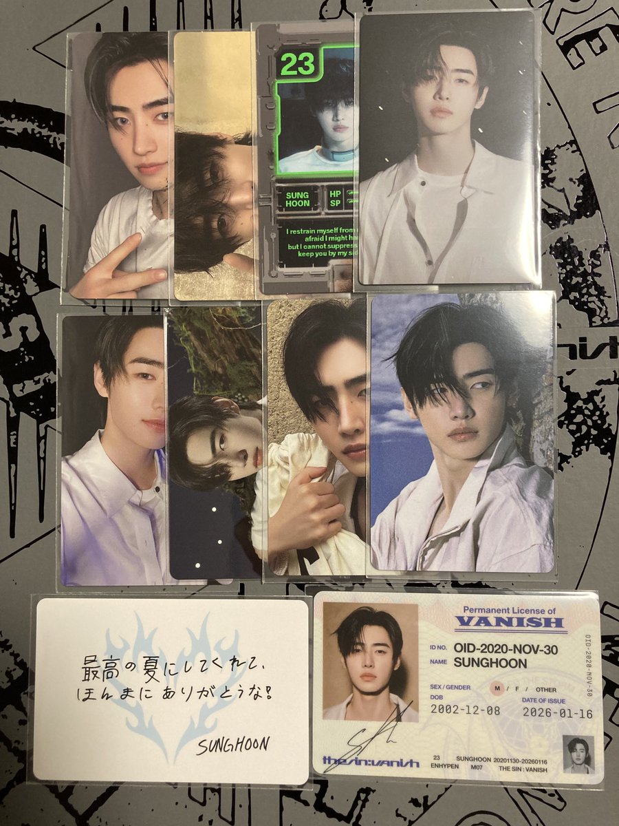 enhypen ソヌ 定め トレカ ラキドロ タワレコ ENHYPEN トレカ VANISH タワレコ 特典 ラキドロ ソヌ ③ - メルカリ