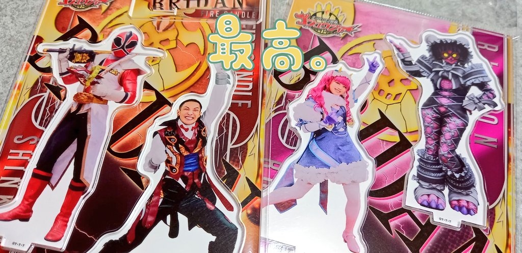 ファイアーキャンドル ファイヤキャンドル ブーケ ナンバーワン戦隊