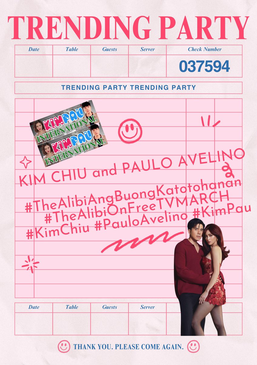Lezzz go, KimPau’s!

KIM CHIU and PAULO AVELINO

#TheAlibiAngBuongKatotohanan 
#TheAlibiOnFreeTVMARCH
#KimChiu #PauloAvelino #KimPau