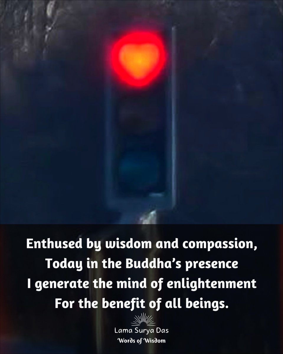 LamaSuryaDas's tweet image. We pause for #Refuge

#LamaSuryaDas #Buddha #Dharma #Sangha #ThreeJewels #Presence #AwakeningtheBuddhaWithin
