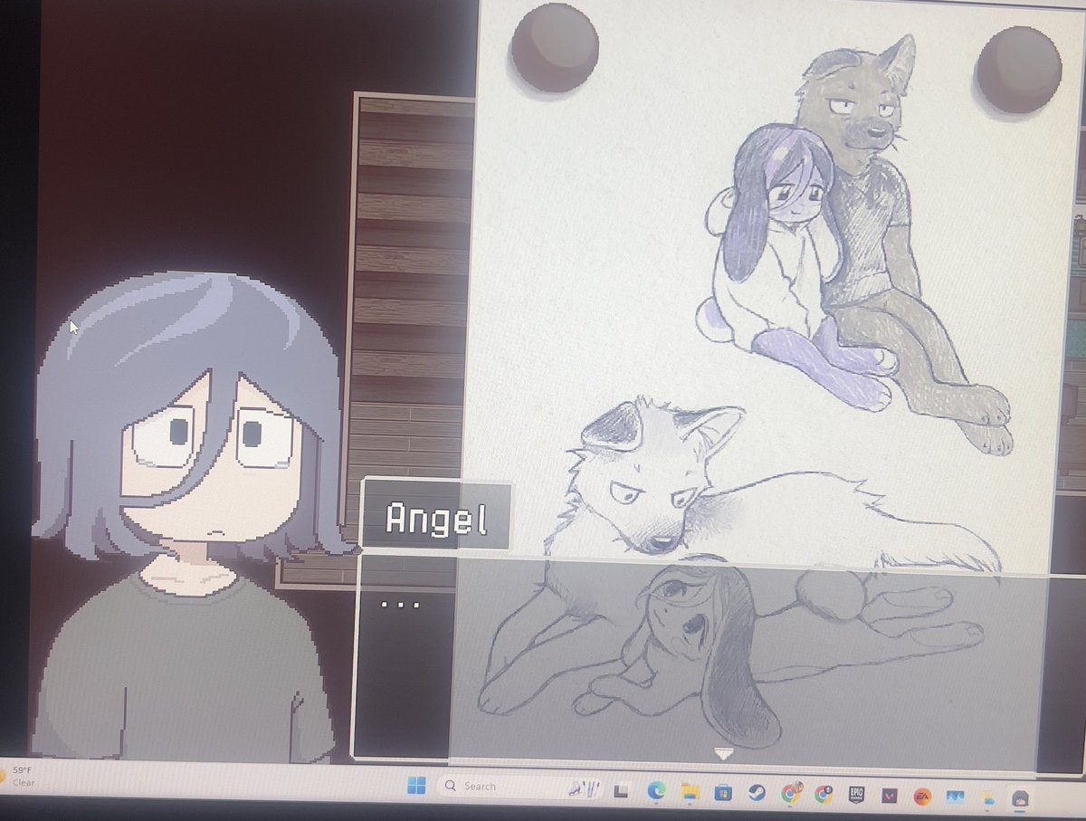 tears in my angel/lee eyes