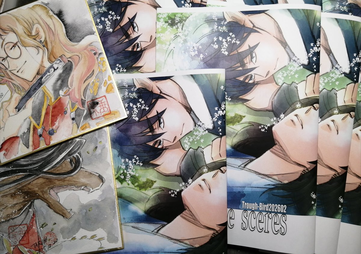 羅小黒戦記】新刊、間に合いました😭 『behind the scenes 』A 5版