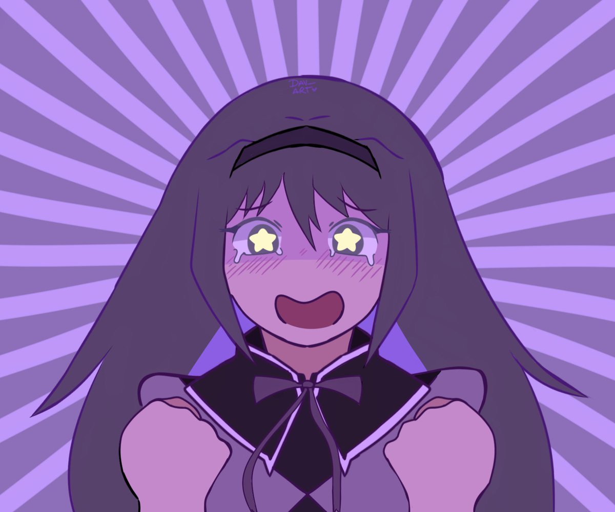 Frame de "Retry Again" con Homura Akemi 

#madoka_magica #MadokaMagica #Madokafanart